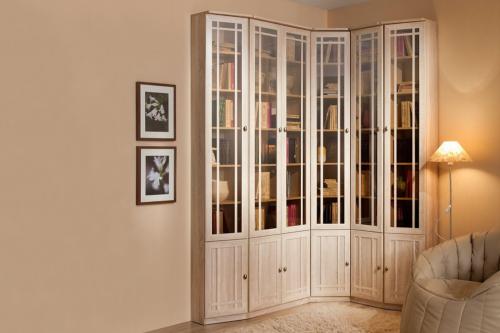 В зал шкафы угловые. Примеры внутреннего наполнения шкафа