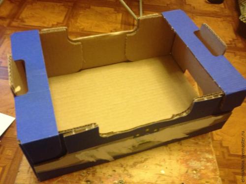 Как сделать пень из бумаги. 