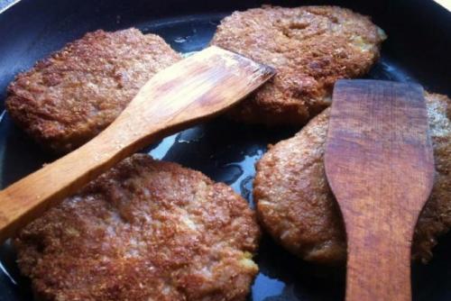 Рецепт сочные куриные котлеты. Куриные котлеты с цветной капустой 08