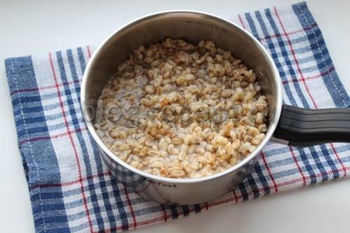 Рассольник с перловкой. Ингредиенты: