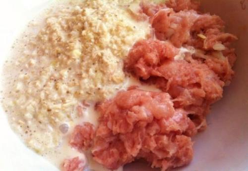 Рецепт сочные куриные котлеты. Куриные котлеты с цветной капустой 04