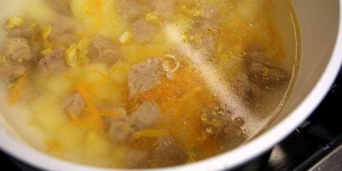 Какую крупу добавляют в рассольник. Как приготовить рассольник с перловкой и солеными огурцами — классический рецепт рассольника из говядины с пошаговыми фото 32 Какую крупу добавляют в рассольник. Как приготовить рассольник с перловкой и солеными огурцами — классический рецепт рассольника из говядины с пошаговыми фото 32