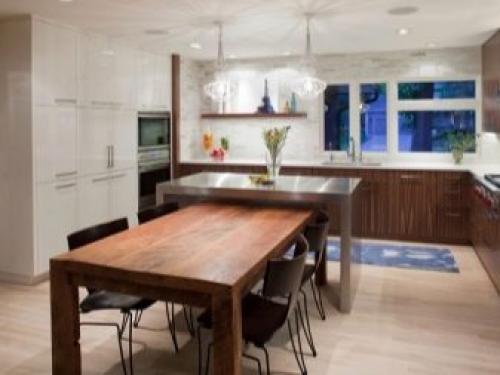 Обеденный стол на 6 человек. Размеры обеденных столов разных форм, советы по выбору мебели 18