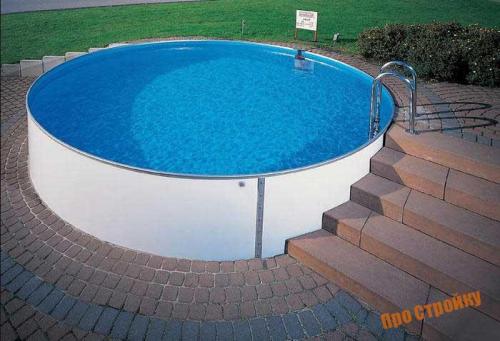 Оформление бассейна на даче. Виды дачного бассейна