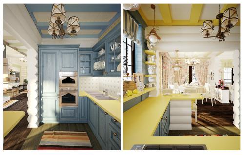 Интерьер кухни-гостиной в деревянном доме. Дизайн кухни совмещенной с гостиной (24 фото). Интерьер.