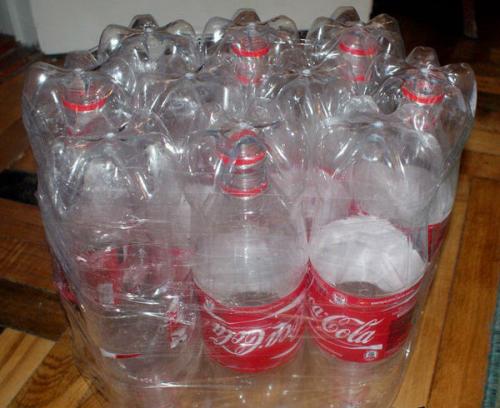 Пуфик из бутылок школа ремонта. Мягкий пуфик из пластиковых бутылок