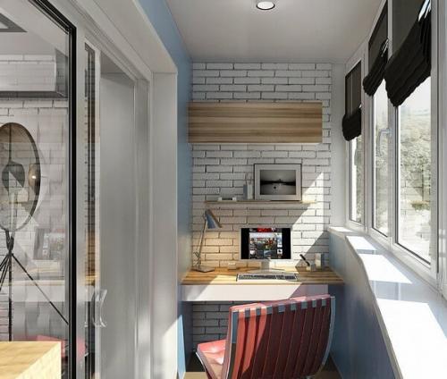 Дизайн балкона. Современный стиль для оформления балкона