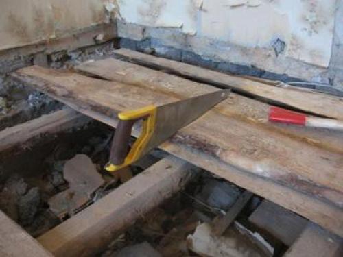 Как постелить деревянный пол в квартире. Демонтаж пола