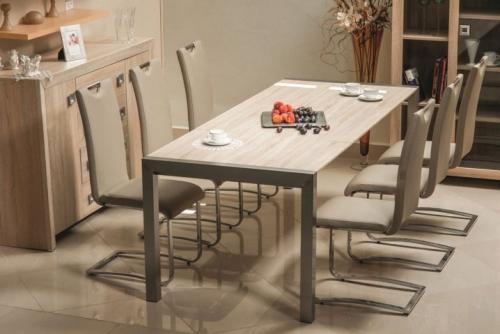 Кухонные столы из дерева. Формы обеденных столов из массива дерева 15