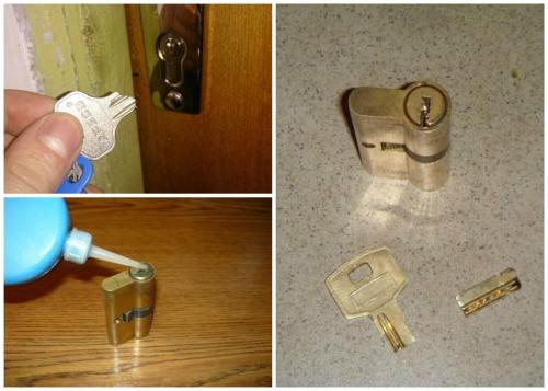 Вскрытие замков. Если ключ сломался в замке