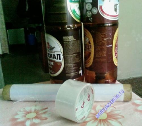 Кресло из пластиковых бутылок. 