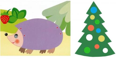 Поделки из бумаги для детей 6 лет. Аппликации из цветной бумаги для дошкольников