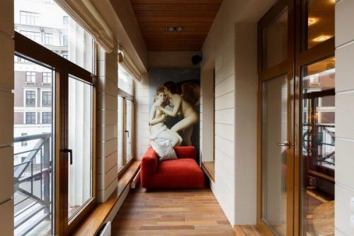 Дизайн балкона. Современный стиль для оформления балкона