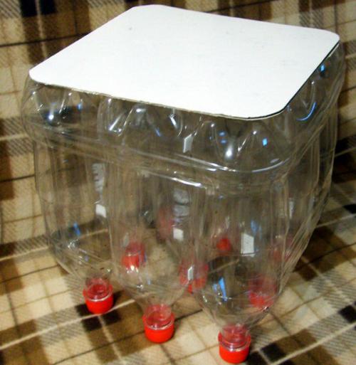 Пуфик из бутылок школа ремонта. Мягкий пуфик из пластиковых бутылок