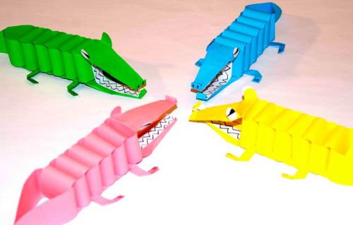 Поделки своими руками для детей. Поделки из бумаги для детей 5-6 лет