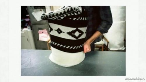 Пуфик своими руками из бутылок. Как сделать пуф из пластиковых бутылок своими руками? 24 Пуфик своими руками из бутылок. Как сделать пуф из пластиковых бутылок своими руками? 24