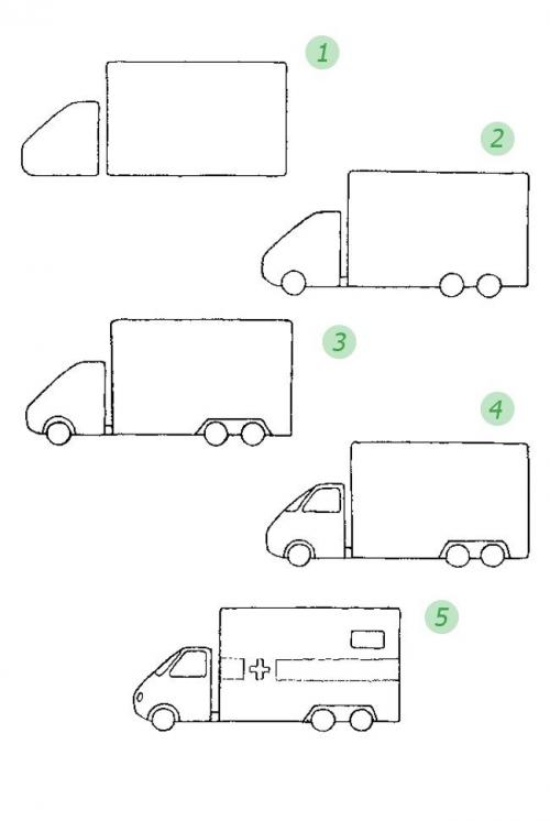 Как нарисовать машину?