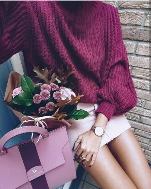 Сочетание розового и синего. Можно ли сочетать розовый и зеленый? Ищем ответ в образах модных блогеров