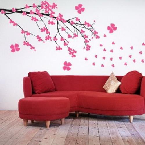 Роспись стен в интерьере своими руками техника для новичков. Как расписать стену в квартире своими руками (с фото) 05