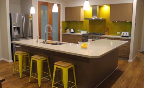 Кухни дизайн с зелеными обоями. Зеленый — это, какой оттенок? 18