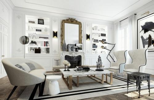 Кресло в английском стиле. История английского кресла с ушами