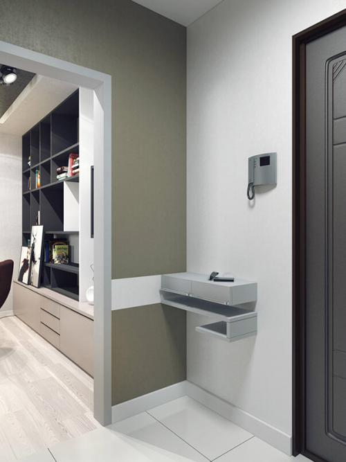 Интерьер однокомнатной квартиры минимализм. Однушка в стиле минимализма