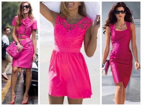 Сочетание розового цвета в одежде. Популярные оттенки розового цвета