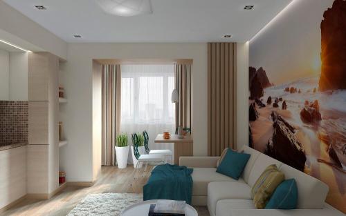 Дизайн проект однокомнатной квартиры. Советы по выбору дизайна однокомнатной квартиры