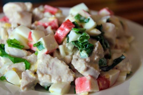 Салат из молочных продуктов. НЕЖНЫЙ САЛАТ ИЗ МОЛОК