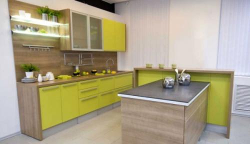 Кухни дизайн с зелеными обоями. Зеленый — это, какой оттенок? 16