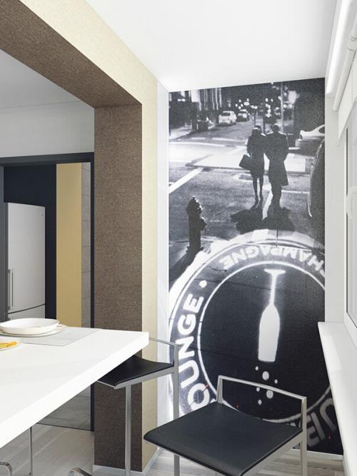 Интерьер однокомнатной квартиры минимализм. Однушка в стиле минимализма