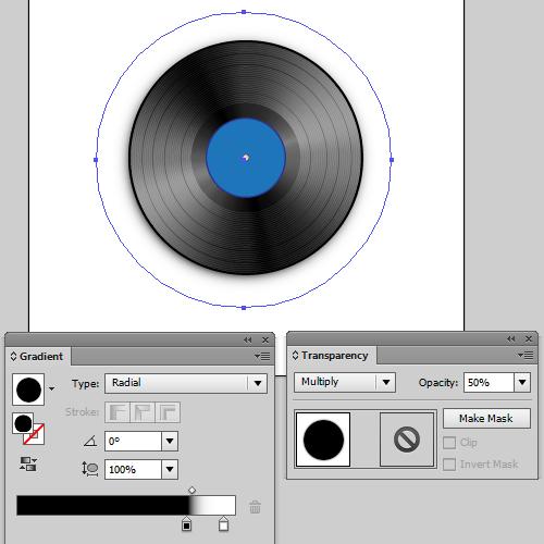 Как рисовать на виниловых пластинках. Уроки Adobe Illustrator: как нарисовать виниловую пластинку