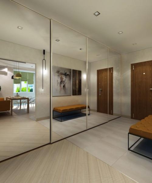 Красивые прихожие в современном стиле. Виды мебели для прихожих