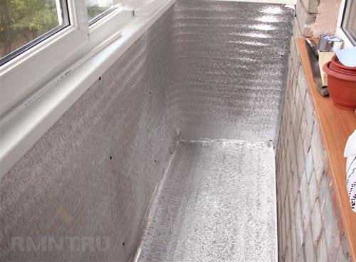 Как правильно утеплить балкон изнутри своими руками 09 Как правильно утеплить балкон изнутри своими руками 09