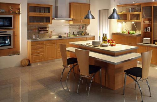 Удобна ли барная стойка на кухне. Барная стойка на кухне: за и против