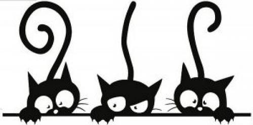 Как сделать рисунок на стене. Подборка трафаретов по различным тематическим направлениям 01