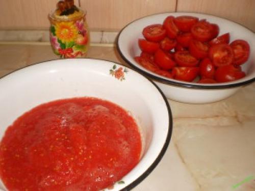 Соус для спагетти на зиму. 