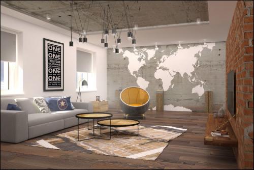 Как сделать кирпичную стену в стиле лофт своими руками. Отделка стен в квартире своими руками в стиле Лофт