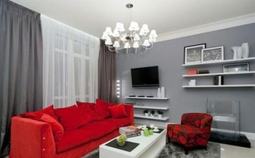 Серо-синий цвет в интерьере. Правила оформления интерьера светло-серыми тонами