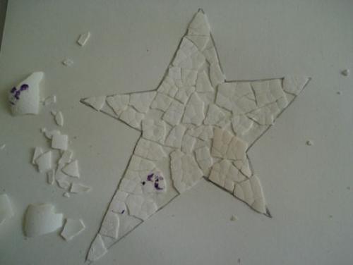 Кракле из яичной скорлупы. Мозаика кракле (яичная скорлупа)