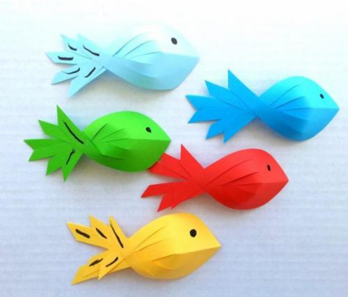 Поделки с детьми дома своими руками. Поделки из бумаги для детей 5-6 лет