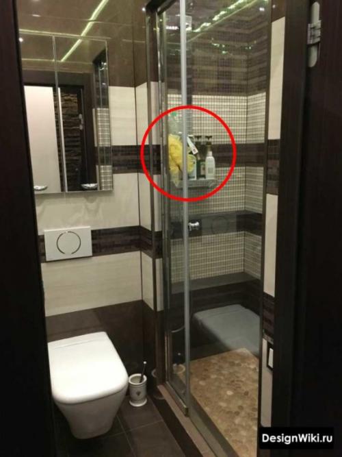 Дизайн ванной с душем без поддона. Душ в ванной без душевой кабины: тонкости оформления 17 Дизайн ванной с душем без поддона. Душ в ванной без душевой кабины: тонкости оформления 17