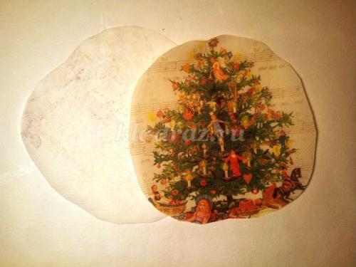 Декупаж с яичной скорлупой. Декупаж подноса из дерева яичной скорлупой 23