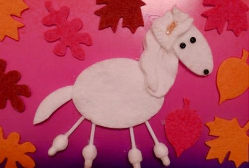 Поделки из ватных палочек. Детские поделки из ватных дисков своими руками