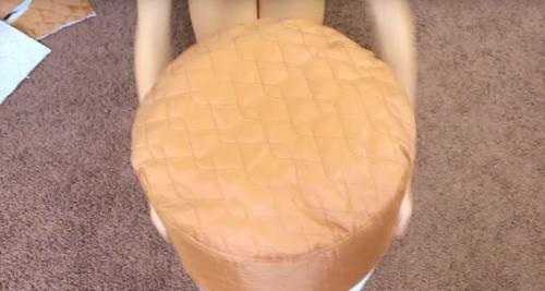 Стул из пластиковых бутылок своими руками.   09