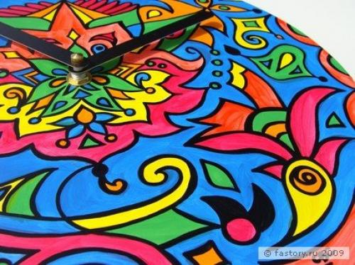 Что можно сделать из пластинок. Ваза для фруктов 11