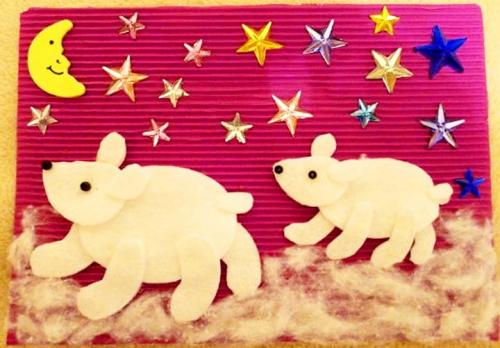 Поделки из ватных палочек. Детские поделки из ватных дисков своими руками