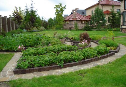 Бордюр в огороде своими руками. Садовый бордюр: варианты установки и изготовления своими руками стильных и красивых ограждений