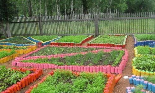 Бордюры для грядок своими руками. Из чего сделать бордюры для грядок: самые оптимальные варианты