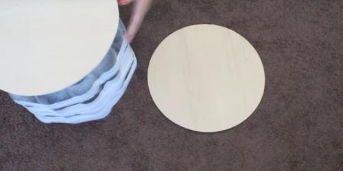 Стул из пластиковых бутылок своими руками.   02